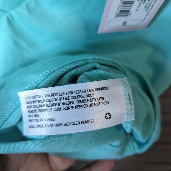 Wild Fable cropped top soft mint color size S NWT - Picture 4 of 4